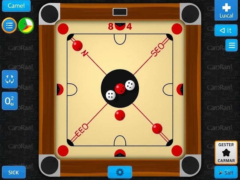 Carrom Turbo Pro Star Gameplay Carrom Turbo Pro Star Gameplay