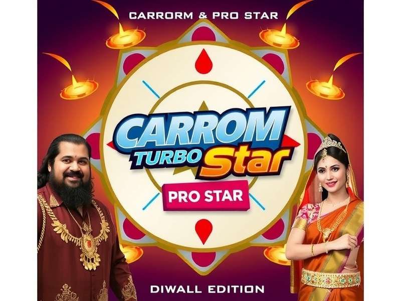 Carrom Turbo Pro Star Diwali Edition Carrom Turbo Pro Star Diwali Edition